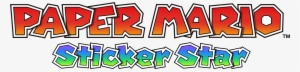 Paper Mario Sticker Star Logo
