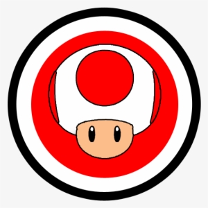 Transparent Toad Symbol Mario - Toad Mario Kart Symbol