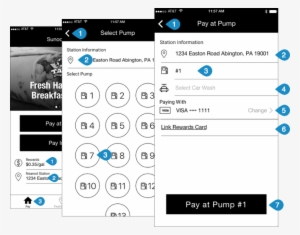 Sunoco Mobile App - Mobile Phone