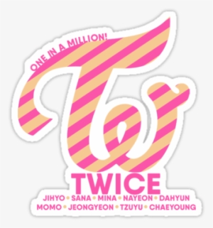 Sticker,375x360 - U1 - Twice Logo Png Transparent