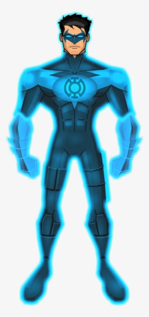 Nightwing Blue Lantern By Kalel - Lantern Corps