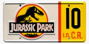 Jurassic Park - Jurassic Park License Plate
