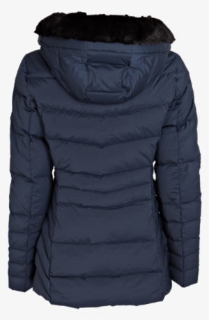 Tommy Hilfiger April Str Down Jacket Dark-blue - Work Jacket Cofra Hazard