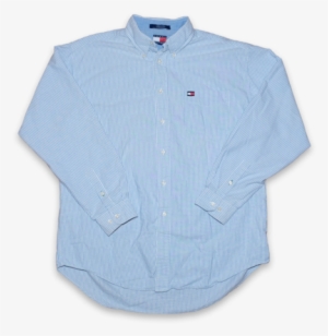 Vintage Tommy Hilfiger Button Down Striped Shirt - Shirt