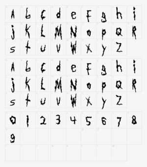 Get Schwifty Font - Number