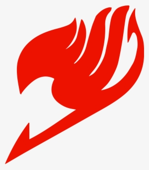 Red Fairy Tail Logo Tattoo Design - Fairy Tail Symbol