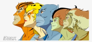 Thundercats Group Render By Mikebock Cartoon Logo, - Thundercats Render