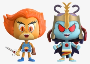 Lion O & Mumm Ra Nycc - Royal Tenenbaums Funko Vynl
