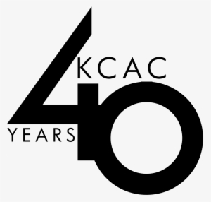 Kcac 40 Logo Bw - 40 Logo