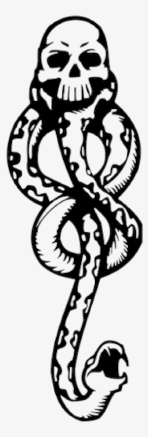 Death Eaters - Harry Potter Skull Snake