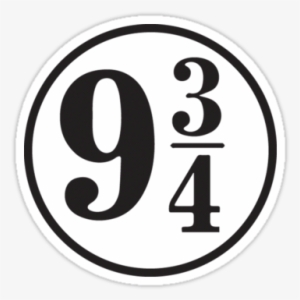 Peron 9 34 Harry Potter Also Buy This Artwork On Stickers - Harry Potter Stickers