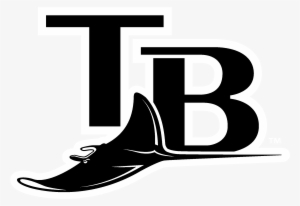 Tampa Bay Devil Rays Logo Black And White - Tampa Bay Rays Logo Black And White