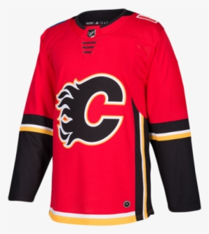 Calgary Flames Authentic Pro Team Colour Jersey - Calgary Flames Home Jersey