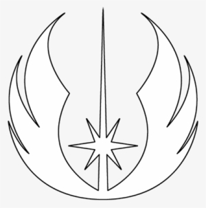 Jedi Logo Will Be Deep Blood-red, As Appears On The - Logo De La Orden Jedi