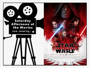 Saturday Afternoon At The Movies Logo Featuring The - Star Wars The Last Jedi Dvd