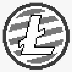 Made The Litecoin Logo On Piskel Instead Of Looking - Circle