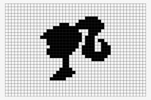 Barbie Logo Pixel Art