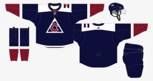 Colorado Avalanche The Nhl Uniform Matchup Database - Winnipeg Jets Uniforms