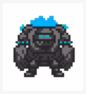 Golem Clash Royale - Pixel Monster Animation