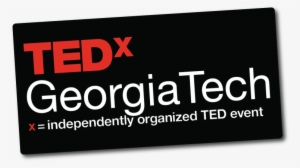 Tedxgeorgiatech Die Cut Logo Sticker - Tedxgeorgiatech