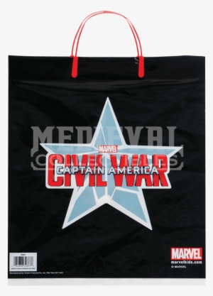 Marvel Civil War Trick Or Treat Bag - Rubie's Costume Captain America: Civil War Captain