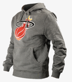 Mitchell & Ness Nba Miami Heat Team Logo Hoody - Nba