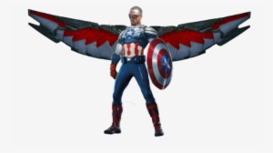 Graphic Freeuse Stock Png Render By Mrvideo Vidman - Falcon Captain America Png