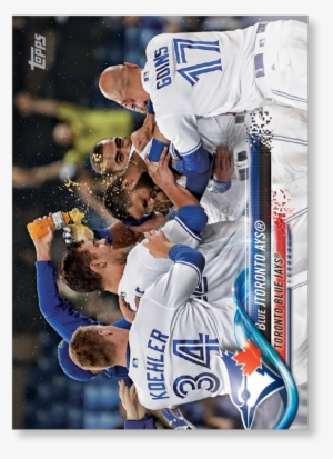 2018 Topps Baseball Series 2 Toronto - Huddle