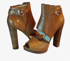 Michael Kors Tan Leather Boot - Leather