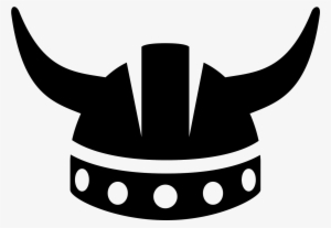 Banner Royalty Free Computer Icons Helmet Clip Art - Black And White Viking Clipart