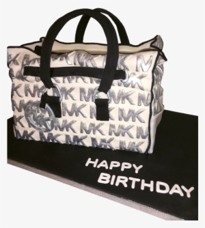 Michael Kors Purse Cake With Hand Painted Details - Happy Birthday Michael Kors Purse Cake
