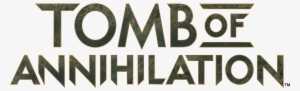 Dungeons Dragons Tomb Of Annihilation Logo Gaming Cypher - Dungeons And Dragons Tomb Of Annihilation