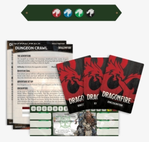 Dungeons & Dragons Dragonfire Deckbuilding - Catalyst Game Labs Dragonfire Deck Building Card Game
