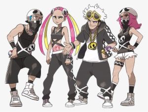Instead Of Conquering Gyms, Pokemon Sun And Moon Gives - Pokemon Sun And Moon Team Skull Guzma Cosplay Costume