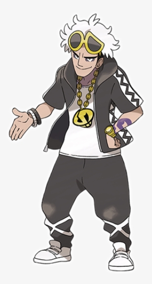 Photo From Pokémon Sun And Pokémon Moon/team Skull - Team Skull Boss
