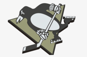 3d Printed Pittsburgh Penguins Logo By Ryard Poplavskij - Pittsburgh Penguins Logo 3d
