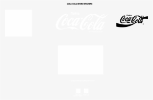 Coca Cola Logo2 Logo Black And White - Coca Cola