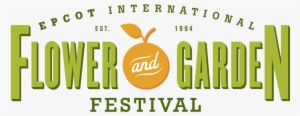 2017 Disney Epcot Flower And Garden Festival - Epcot Flower And Garden Festival Logo