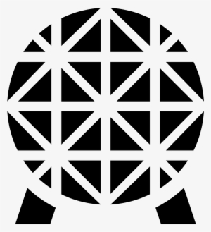 Clip Black And White Download Spaceship Earth Filled - Nex 7 Chinese Group