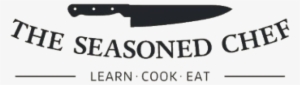 The Seasoned Chef Cooking School - Chef Knife Logo Png