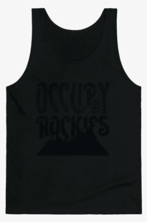 Occupy The Rockies Twilight Tank Top - Mens Tank Top Png