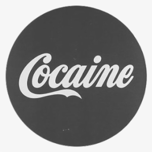 Black Sticker - Enjoy Cocaine
