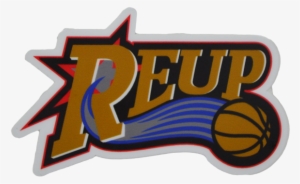 Sticker "reup Basketball Logo" - Hot Pink Peace Sign