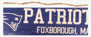 New England Patriots Logo Wood Sign - Fan Creations Nfl Team Name Sign - N0846-nep