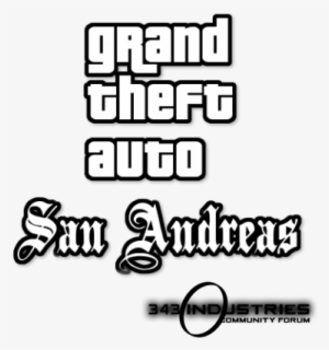 Gta San Andreas Logo - Grand Theft Auto