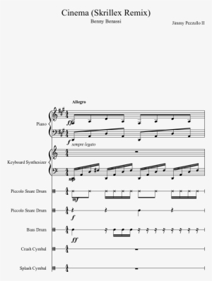 Cinema Sheet Music Composed By Jimmy Pezzullo Ii 1 - Sheet Music