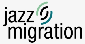 Jazz Migration Logo Coul No Baseline 800px - Population Black And White Graphics