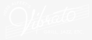 Download White Logo - Vibrato Jazz And Grill