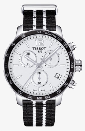 Tissot Quickster Chronograph Nba San Antonio Spurs - Tissot Quickster Blue Nato Strap
