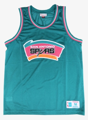 San Antonio Spurs Jersey - Islide Nba Hardwood Classics San Antonio Spurs Slide